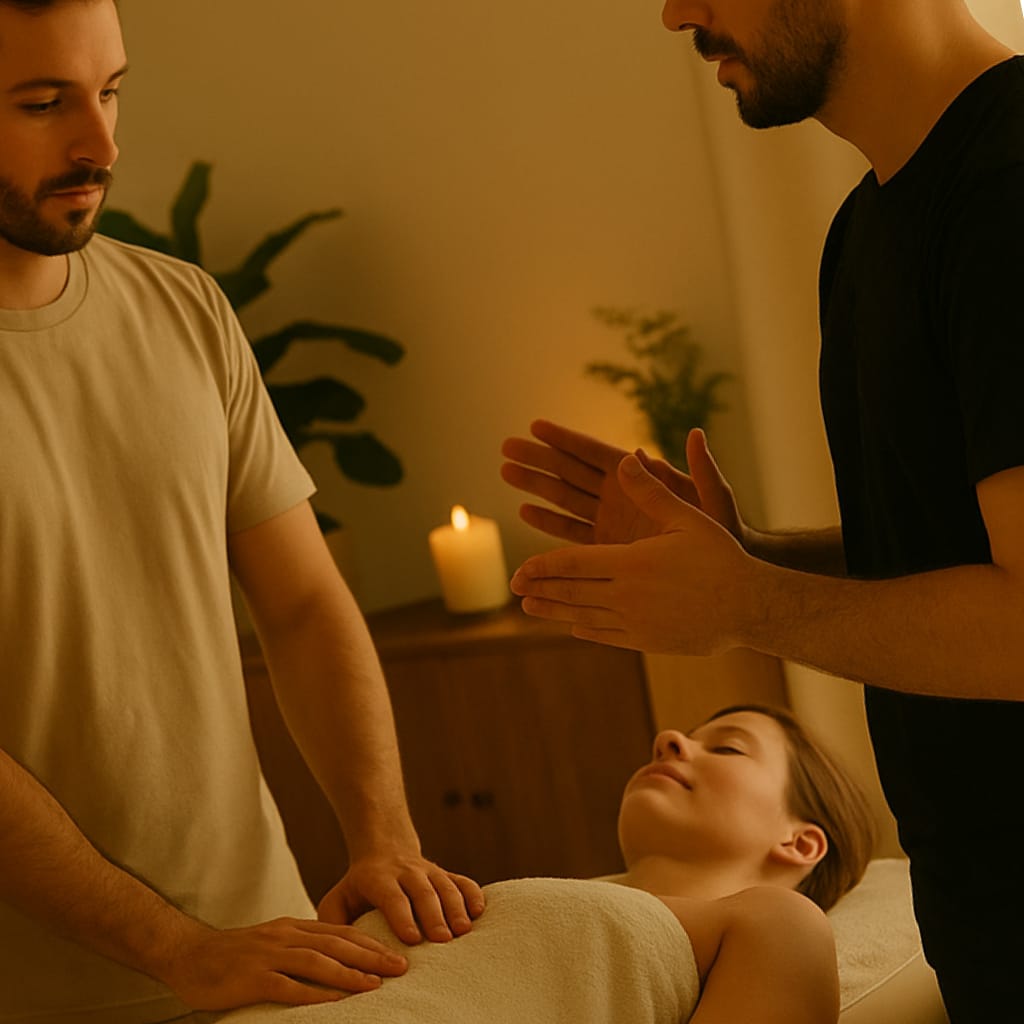 Atelier massage en duo à Reims – apprentissage des gestes de base