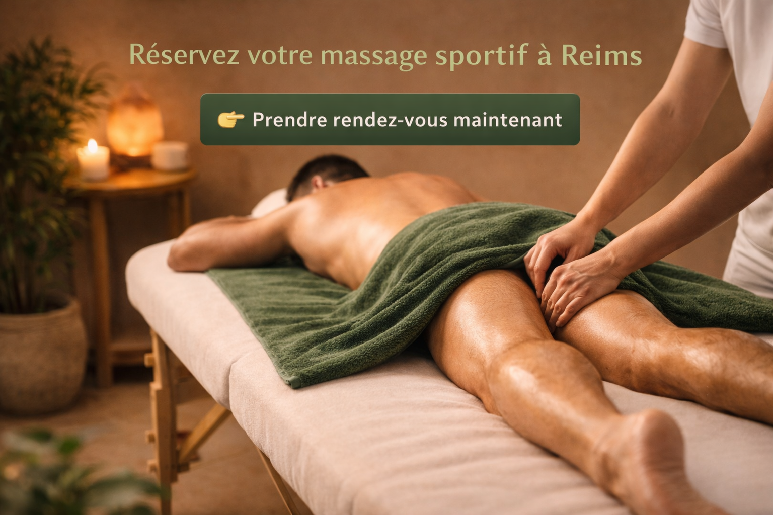 Prendre rendez-vous massage sportif Reims